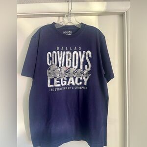 Team Apparel Navy Blue Cowboys Tee